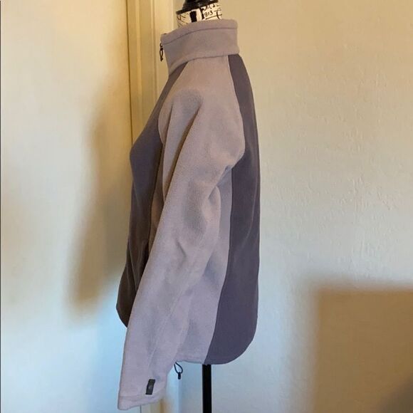 The North Face Purple Zipper Fleece Gorpcore Outdoor Casual - Picture 2 of 12